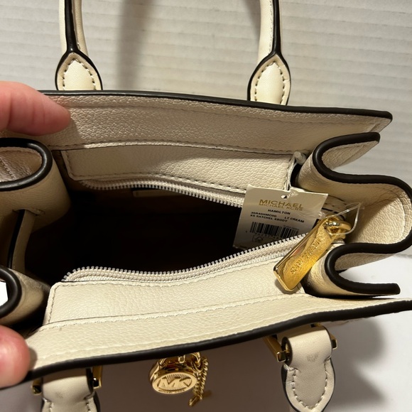 Michael Kors Cream and Gold Mini Bag - Picture 4 of 8